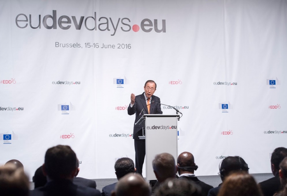 Ban Ki-moon urges global unity at 10th annual EU Development Days