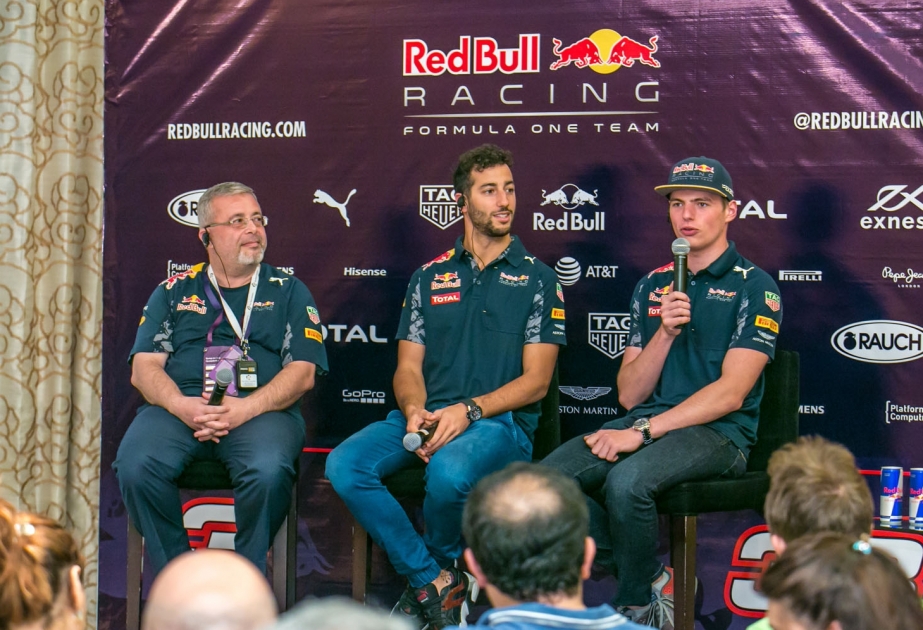 Команда Red Bull Racing уже в Баку