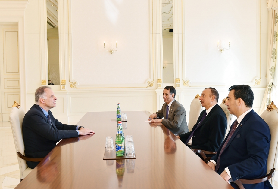 Entretien du président Ilham Aliyev avec le sénateur belge Alain Destexhe VIDEO