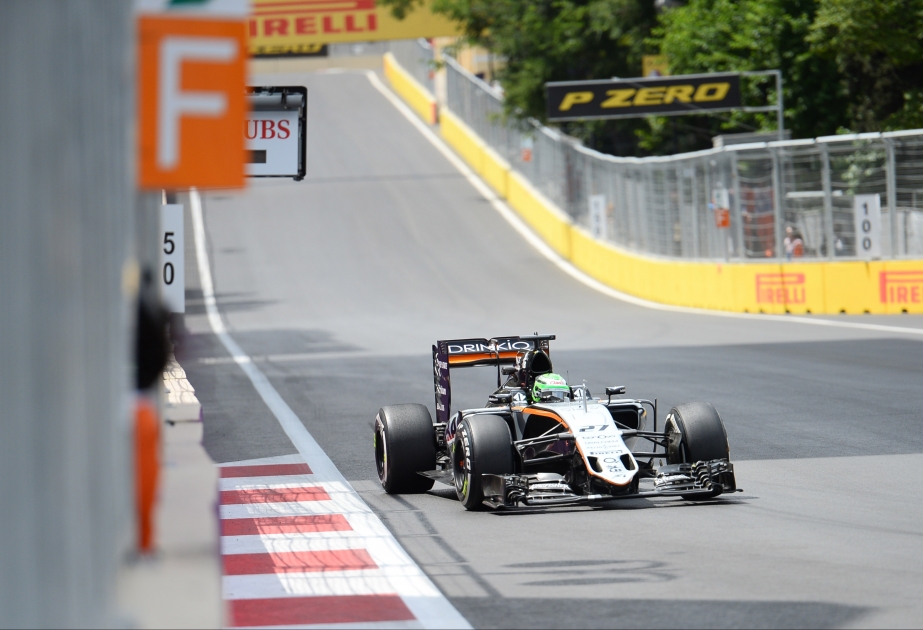 В первом тестовом заезде Гран-при Европы по «Формуле-1» произошло интересное событие -ОБНОВЛЕНО ВИДЕО