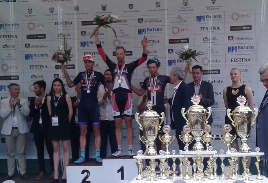 Mugerli wins stage three in Serbia