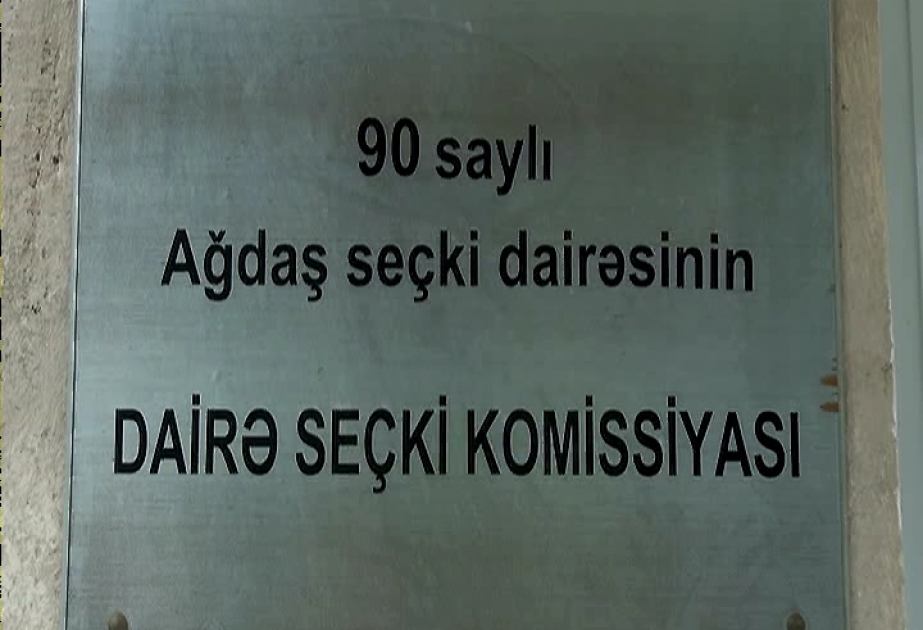 90 saylı Ağdaş seçki dairəsi dairə seçki komissiyası bəyanat yayıb