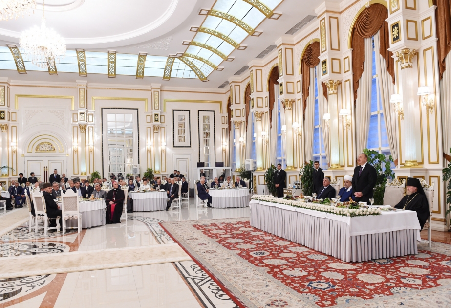 President Ilham Aliyev attended Iftar ceremony on the occasion of holy month of Ramadan [UPDATED ]