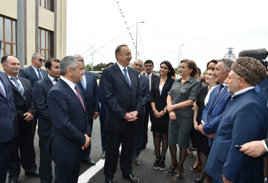 President Ilham Aliyev met with Nardaran residents VIDEO
