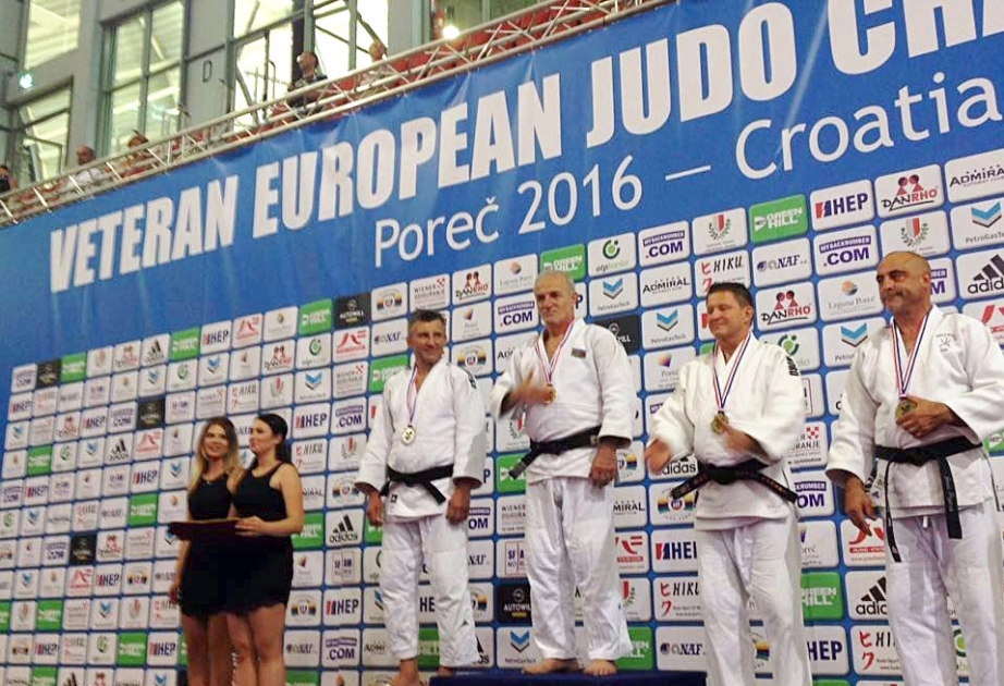 Judo vétéran : un Azerbaïdjanais remporte le titre de champion continental