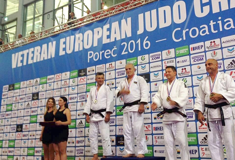 Azerbaijani veteran judo fighter wins European gold