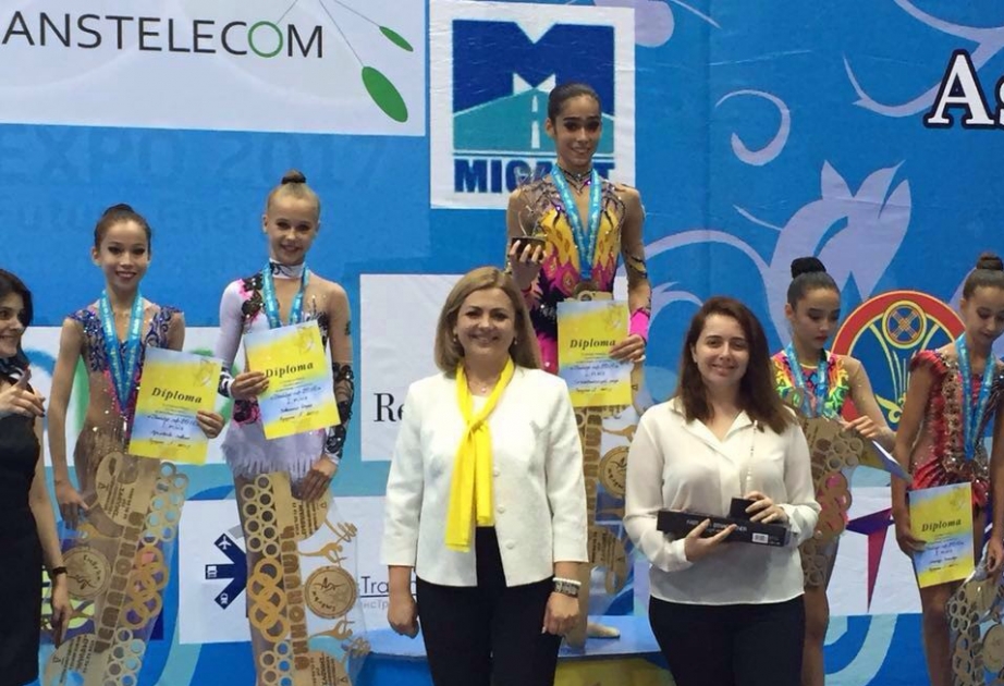Junior Azerbaijani gymnasts win medals in Kazakhstan