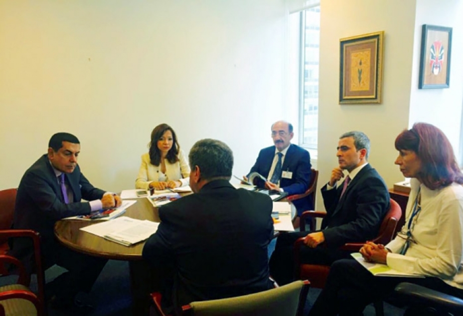 Azerbaijan`s Minister of Culture and Tourism meets UN High Representative for Alliance of Civilizations