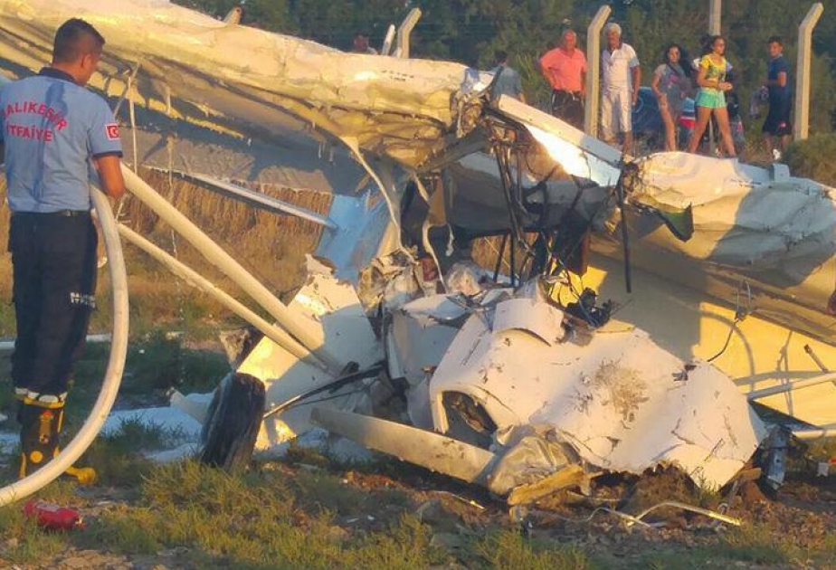 تحطم طائرة تدريب في تركيا