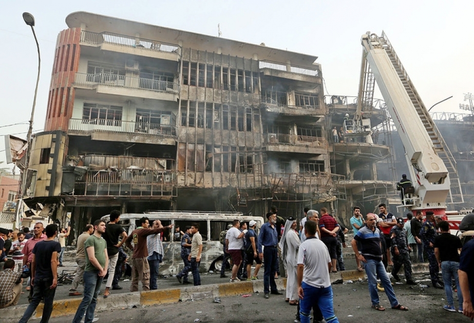 İraq paytaxtında törədilən terror aktı nəticəsində ölənlərin sayı 126-ya çatıb