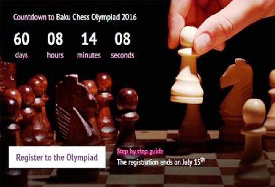 Bakıda Dünya Şahmat Olimpiadasının açılışına 60 gün qalır