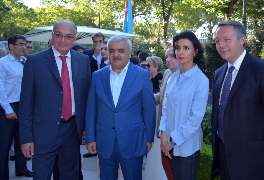 SOCAR Avropa Kuboku yarışlarının final oyunu ərəfəsində Parisdə qəbul təşkil edib