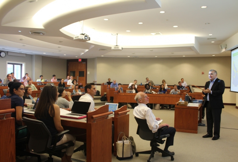 Azerbaijani Ambassador delivers speech at Georgetown University