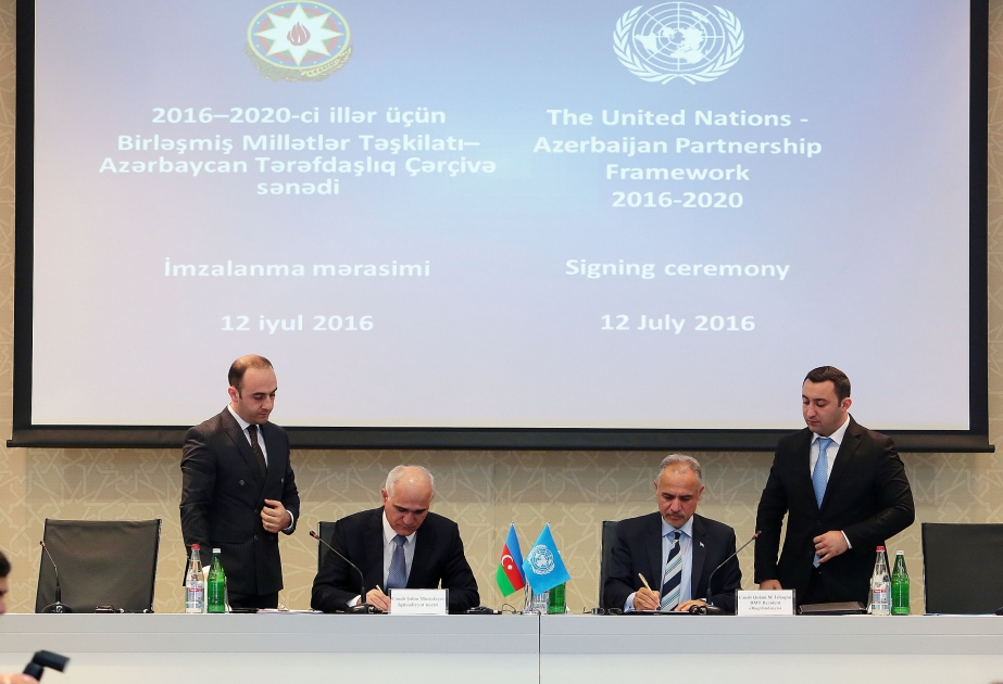 Azerbaijan, UN sign Partnership Agreement