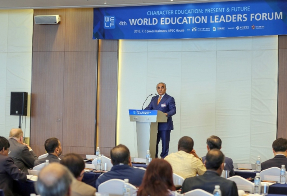 Rector of Azerbaijan State University of Economics attends World Education Leaders Forum