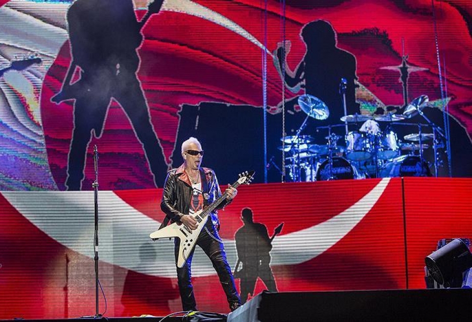 Scorpions gives concert in Istanbul