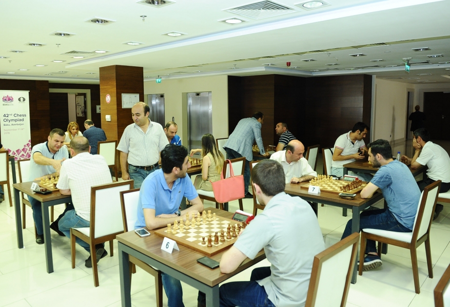 Milli Mətbuat Günü münasibətilə jurnalistlər arasında şahmat turniri keçirilir