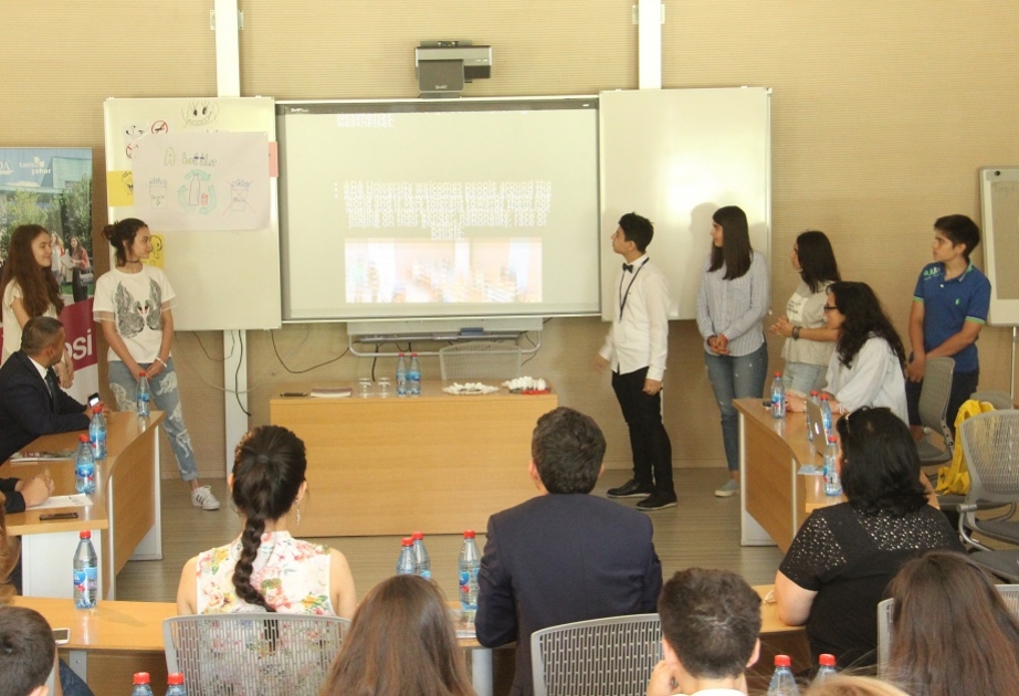 ADA Universiteti və “Təmiz Şəhər” ASC-nin təşkil etdiyi yay düşərgəsi yekunlaşıb