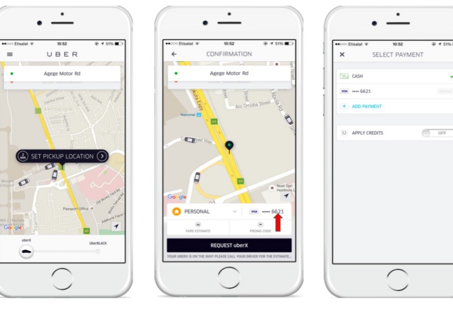 “Uber” Bakıda nağd ödəniş sistemini istifadəyə verib