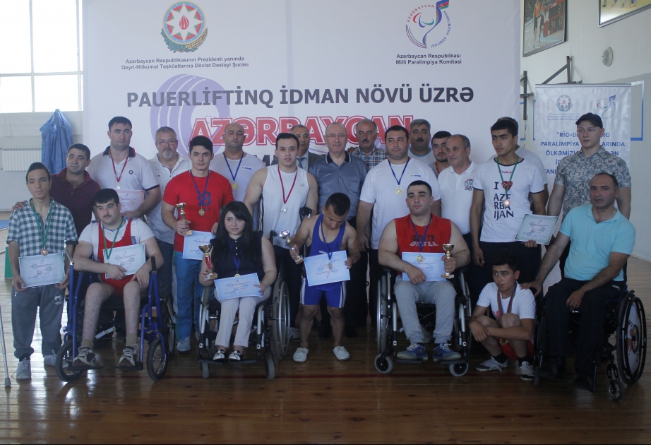 Paralimpiyaçılar arasında pauerliftinq üzrə IV Azərbaycan çempionatının qalibləri müəyyənləşib