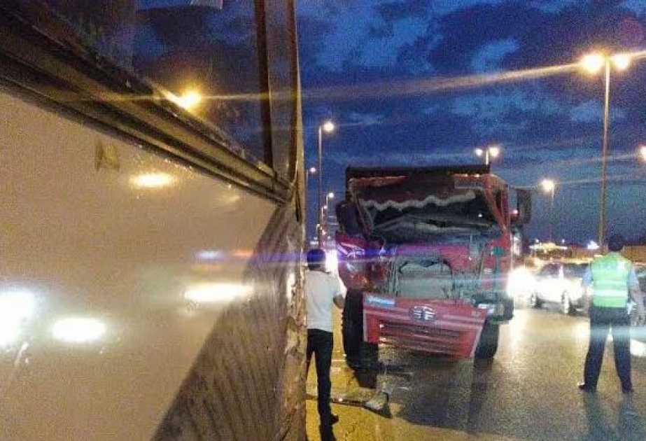 Sabunçu rayonu ərazisində yol-nəqliyyat hadisəsi baş verib