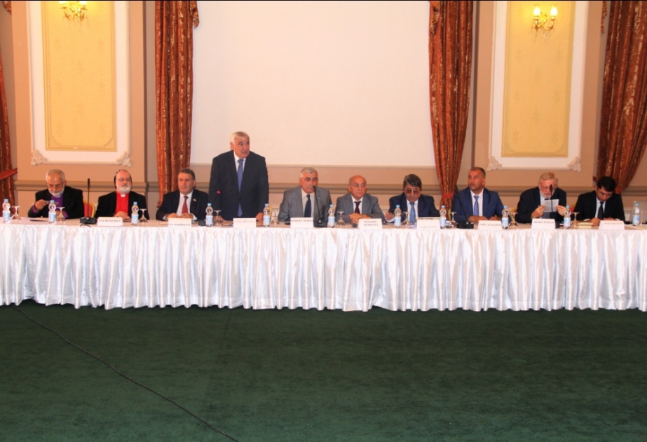 Internationale Konferenz zum Thema "Vergangenheit und Gegenwart von albanisch-apostolischer Kirche" in Gabala
