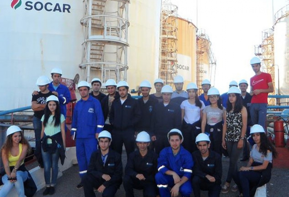 BHOS students take internship at number of SOCAR structures