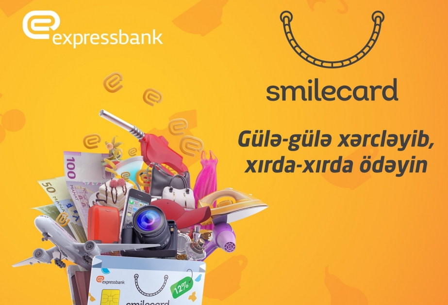 “Expressbank”dan “Smilecard” taksit kartı