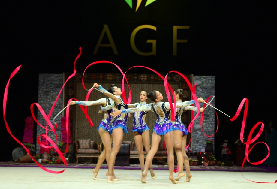 1.Tag der WM in rhythmischer Gymnastik in Baku