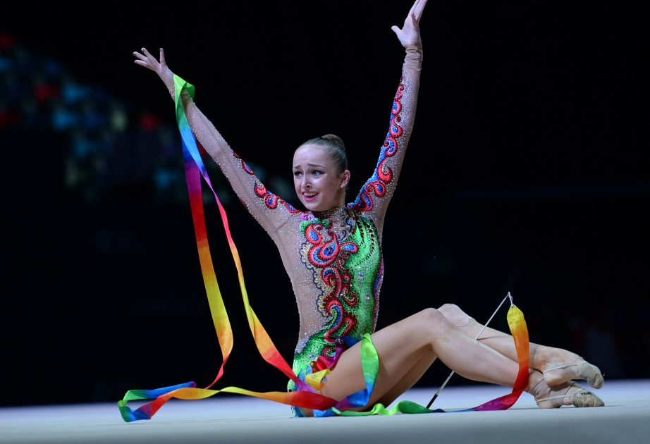 Azərbaycan gimnastı Marina Durunda Dünya Kubokunda bürünc medal qazanıb [YENİLƏNİB] VİDEO