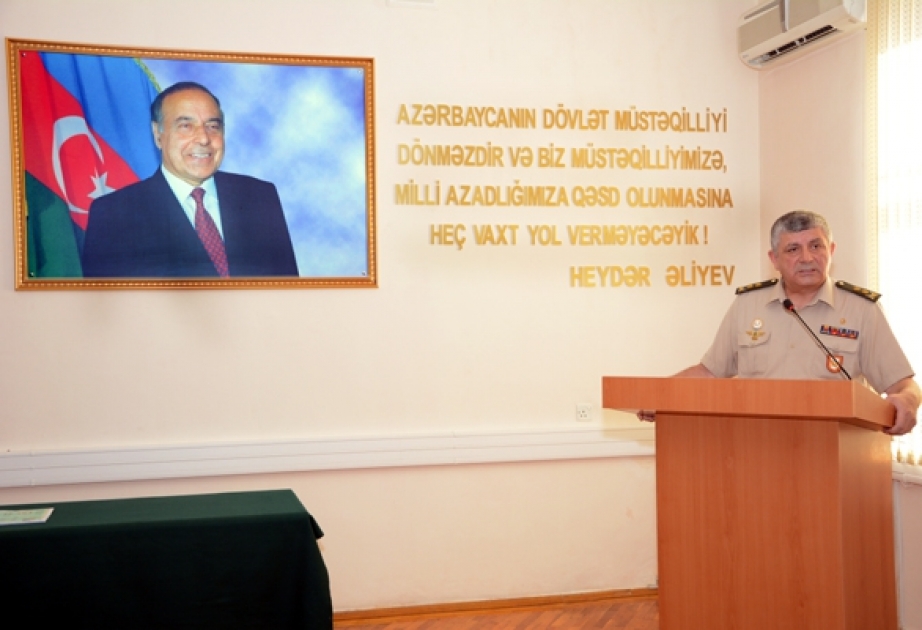 Hərbi Akademiyanın Təkmilləşdirmə Kursunun növbəti buraxılışı keçirilib