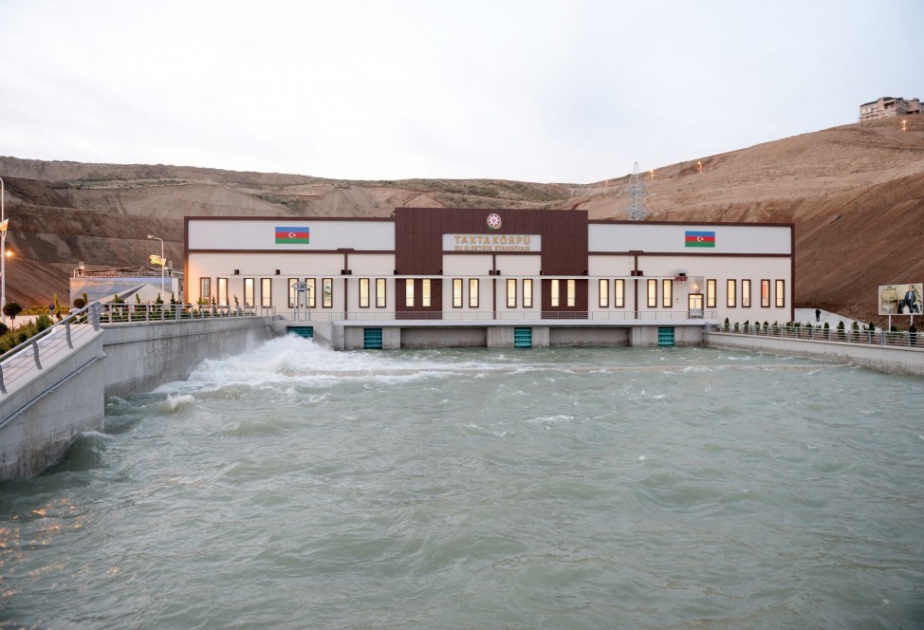 İyunda “Taxtakörpü SES”də 6,5 milyon kilovat-saatdan çox elektrik enerjisi istehsal edilib