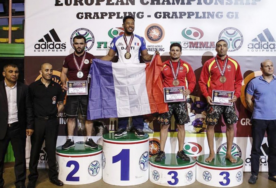 Grappling : un Azerbaïdjanais décroche l’argent au championnat d’Europe