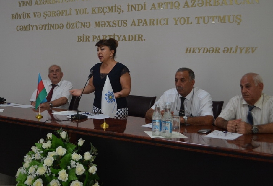 Nizami rayonunda “Yeni Azərbaycan” referendum üzrə təşəbbüs qrupunda təmsil olunmaq üçün nümayəndələr seçilib