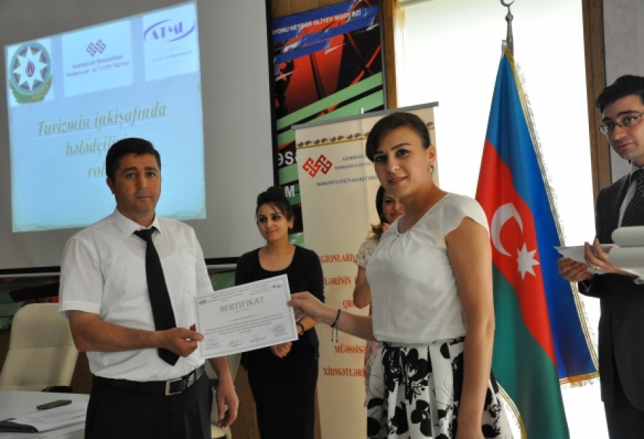 Xızıda turizm klasterləri üzrə təlimlər təşkil olunub