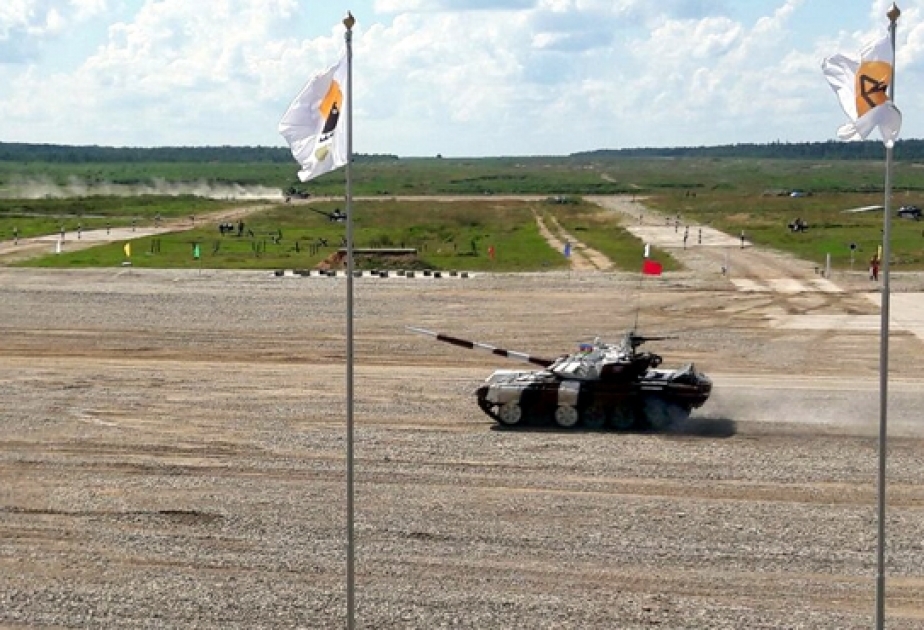 Azərbaycan tankçıları “Tank biatlonu” yarışlarında iştirak edirlər VİDEO
