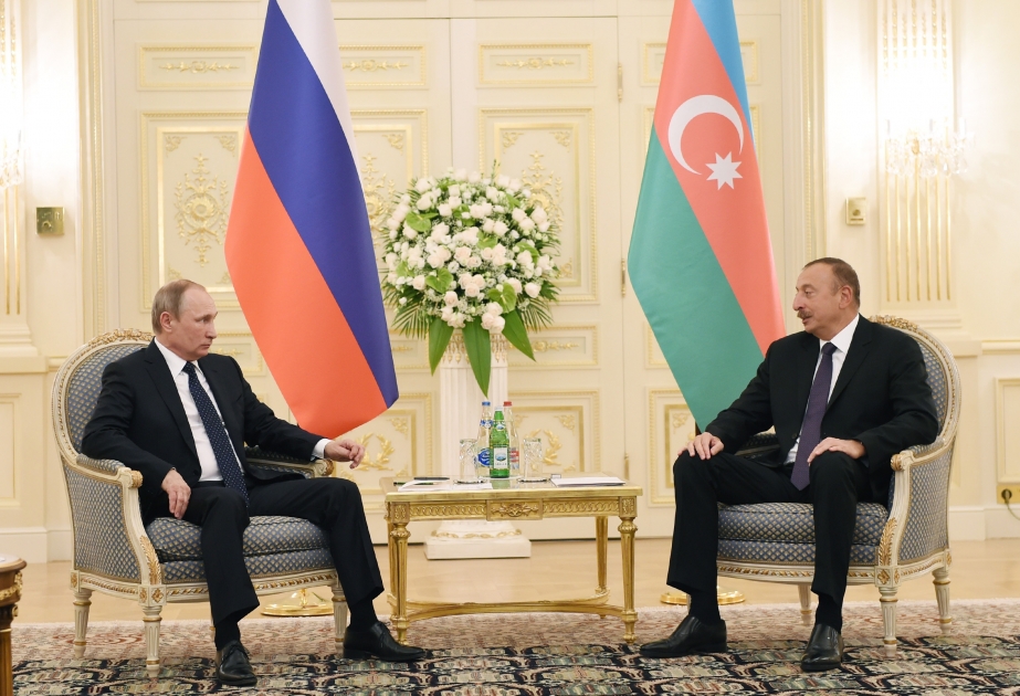 Состоялась встреча Президента Азербайджана Ильхама Алиева и Президента России Владимира Путина [ОБНОВЛЕНО]