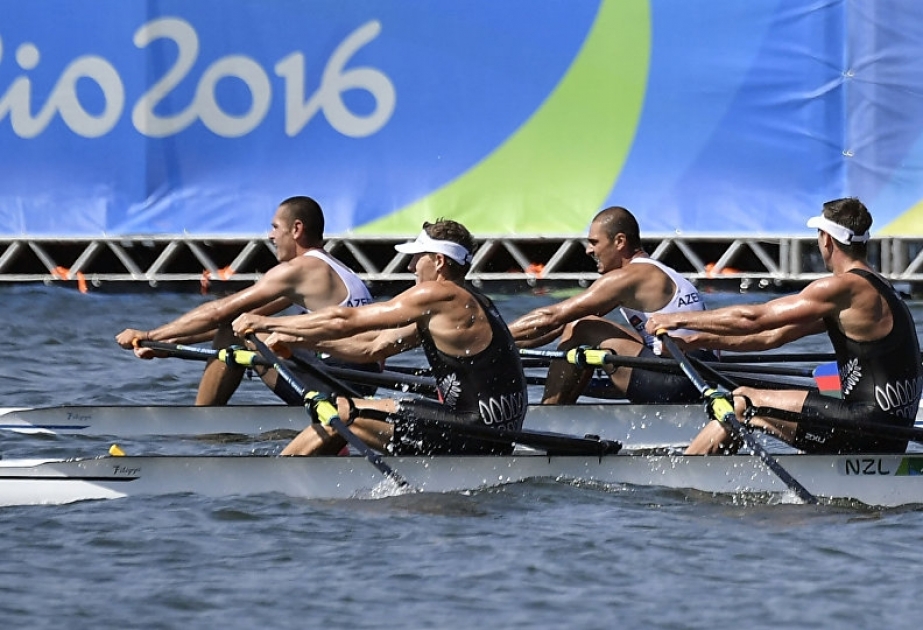Azerbaijani rowers learn rivals for men's double sculls semifinal