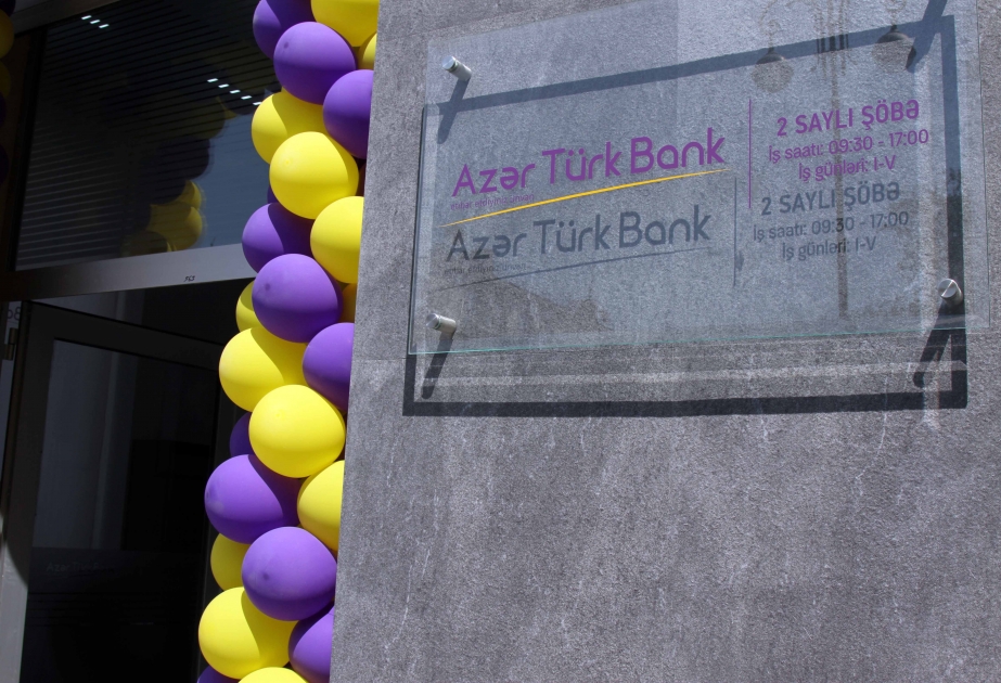 “Azər Türk Bank”ın yeni şöbəsi istifadəyə verilib