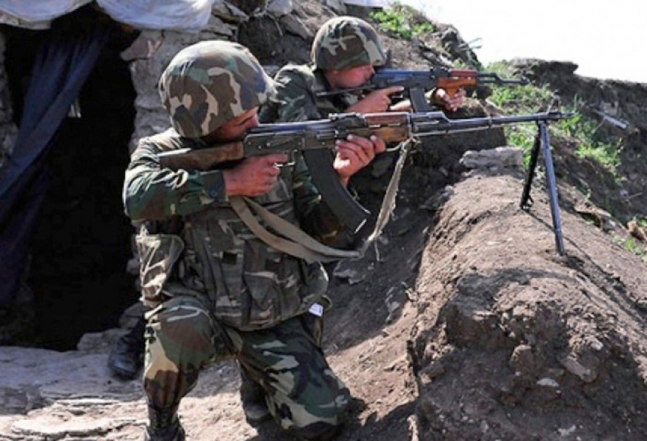 Armenian armed units violated ceasefire with Azerbaijan 20 times throughout the day