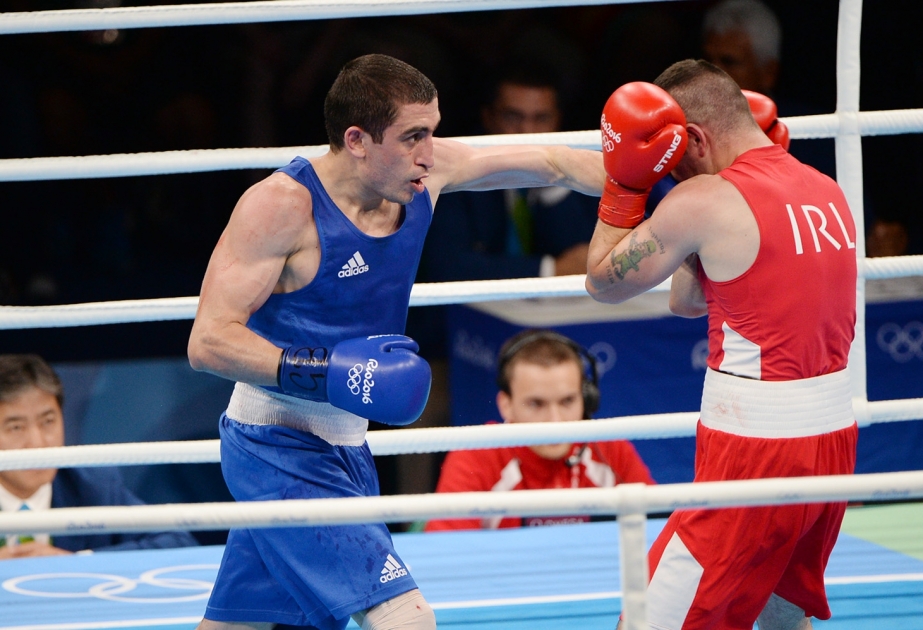 Azərbaycan boksçusu Albert Səlimov "Rio-2016"da ilk qələbəsini qazanıb