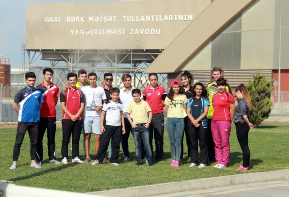 “Təmiz Şəhər” ASC idmançılar üçün tur təşkil edib