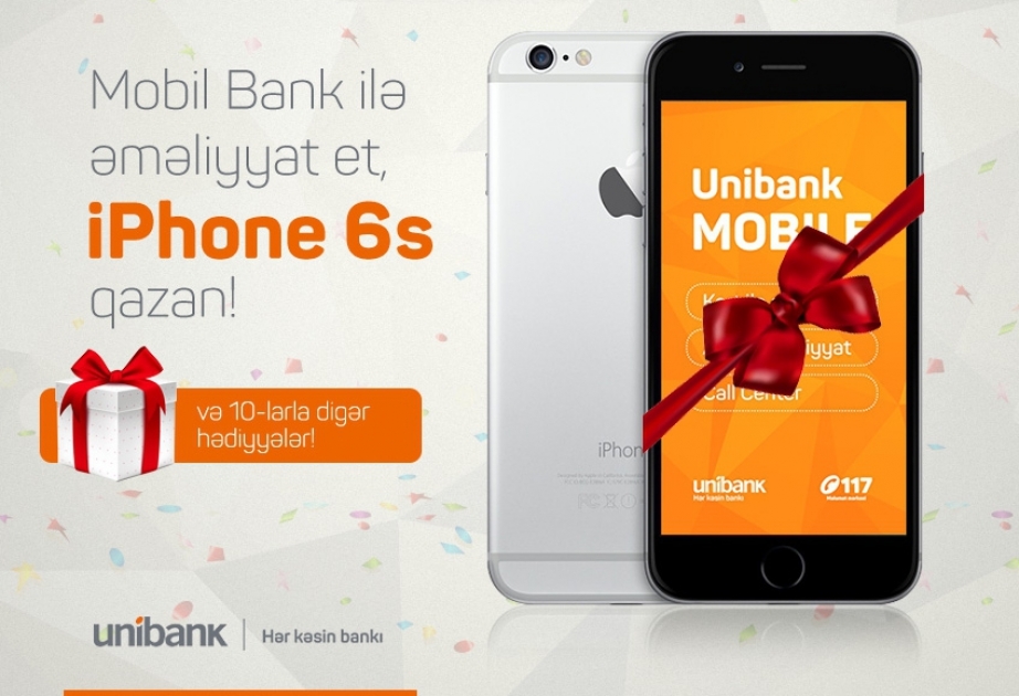 “Unibank Mobile” əlavəsi istifadəçilərə hədiyyələr qazandırır