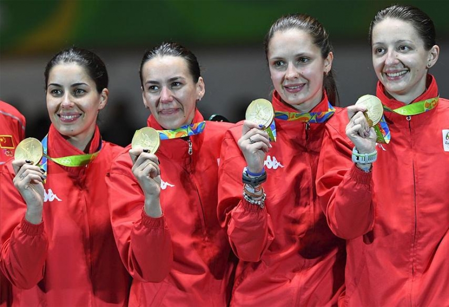 Rumıniya qılıncoynadanları “Rio-2016”nın qalibi olublar