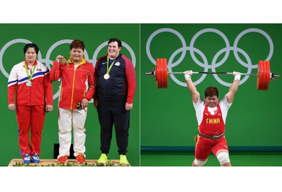 Олимпийский турнир тяжелоатлеток завершился победой китаянки Мэн Супин
