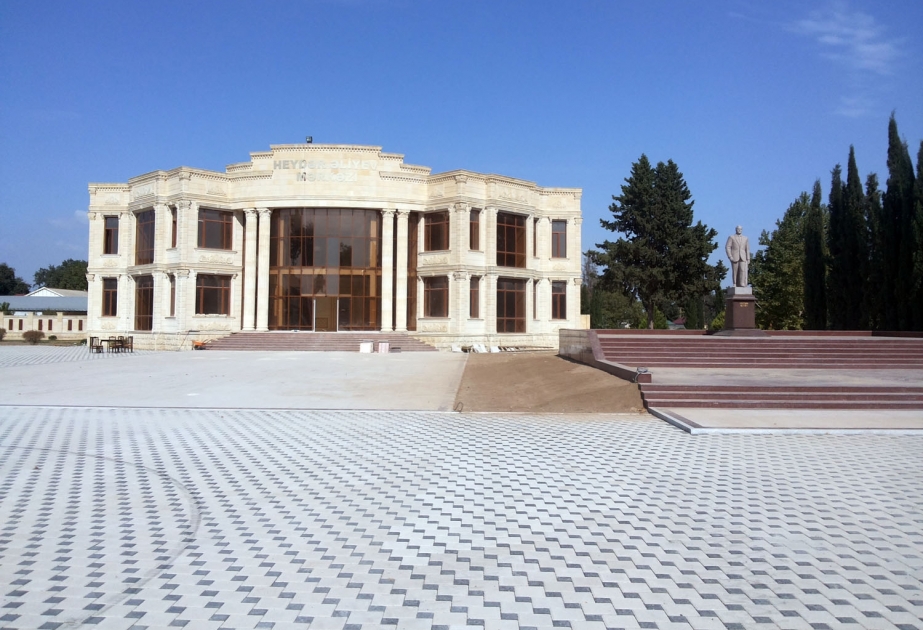 Ağdamda Heydər Əliyev Mərkəzinin inşası başa çatıb