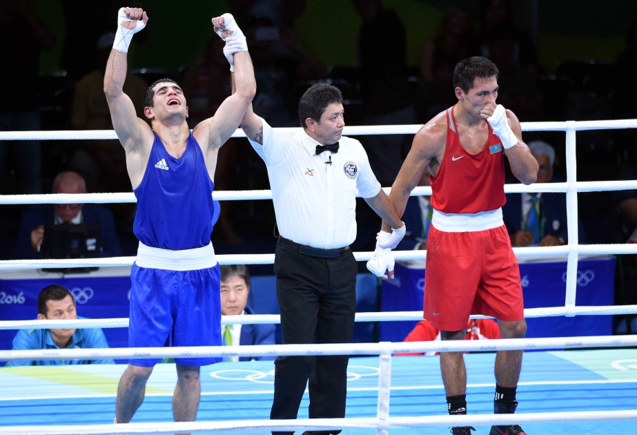 Azerbaijani boxer reaches semifinal to guarantee bronze medal of Rio Olympics