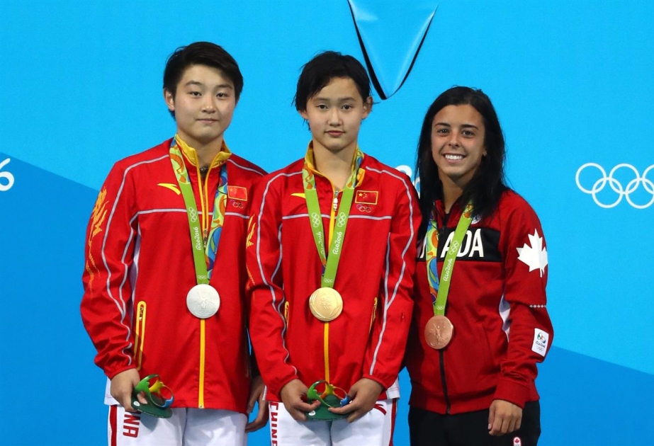 China's 15-year-old Ren Qian wins gold in women's 10m