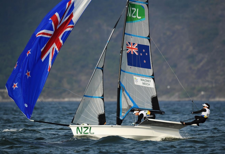 Brazil pair wins gold medal in women's 49er FX class ahead of New Zealand