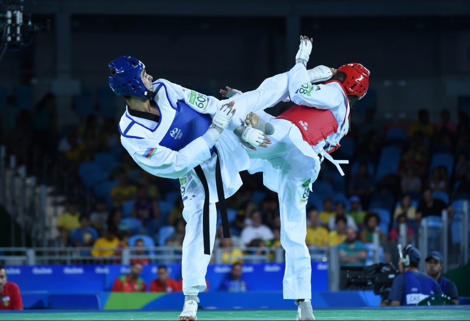 Azerbaijani taekwondo fighter into semifinal in Rio 2016